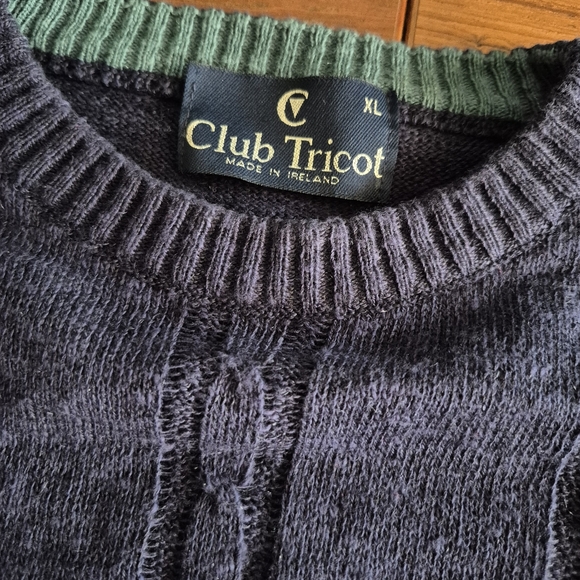 Colorful Geometric 90s  Men's Sweater XL - Picture 7 of 7